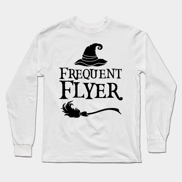 Frequent Flyer Long Sleeve T-Shirt by RJCatch